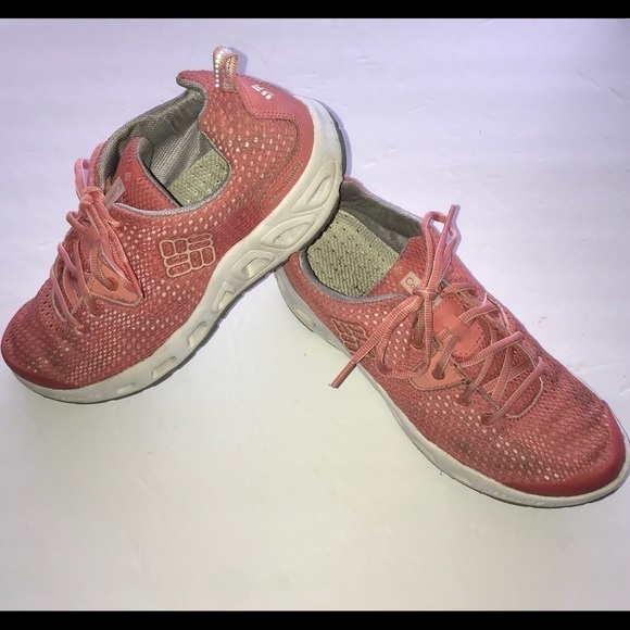 Columbia Light Coral Sneakers Tennis Shoes 9 - Picture 3 of 6